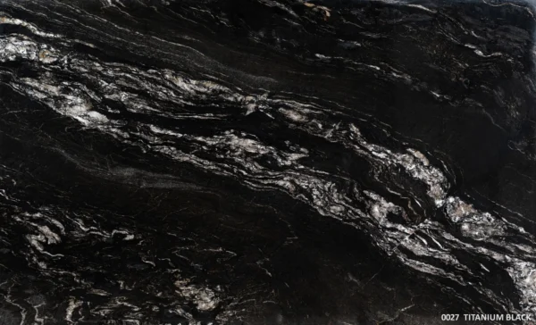 Кварцит TITANIUM BLACK
